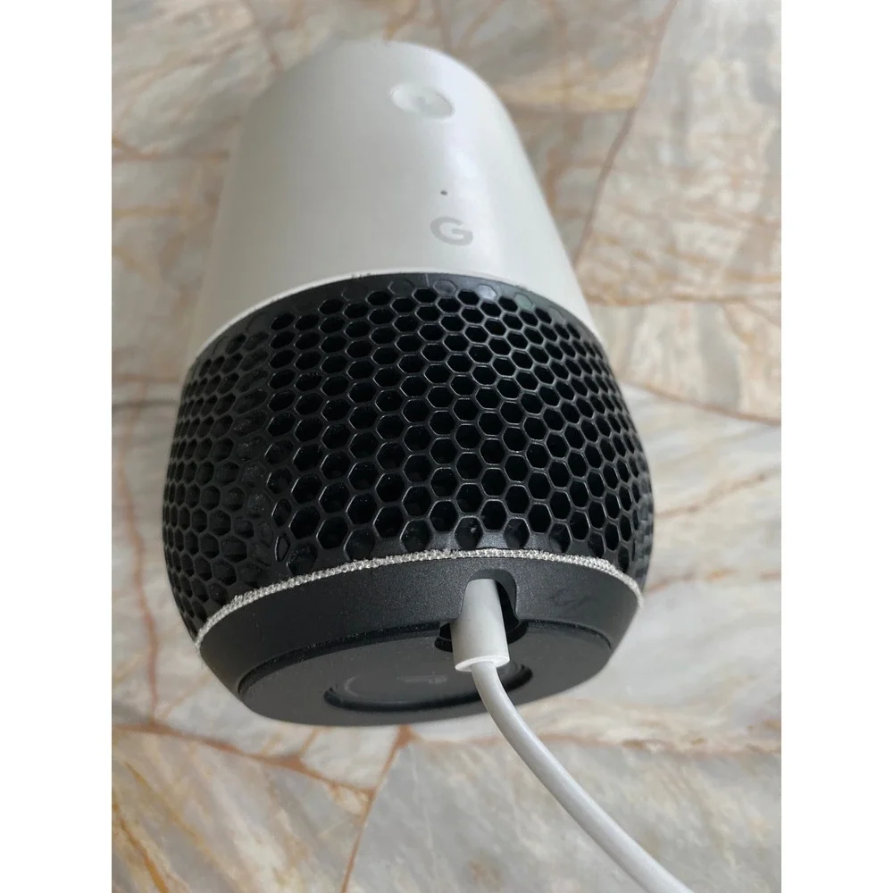 Google Home Smart Speaker White Black Voice Activated Assistant H0A